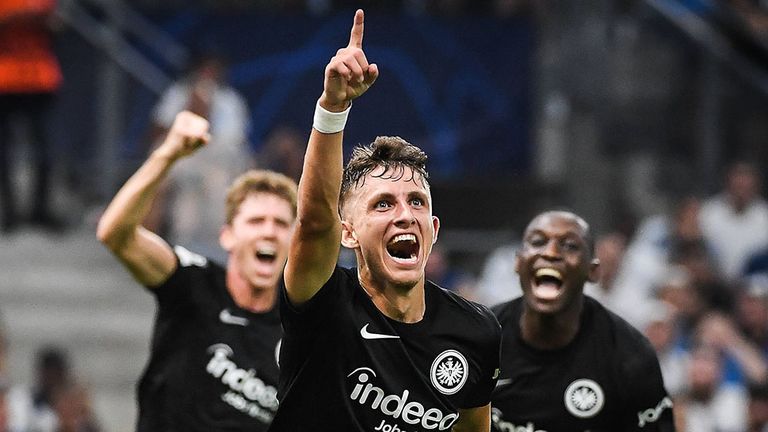 Jesper Lindström wechselte in der Saison 2023/24 für 30 Millionen Euro zur SSC Neapel.