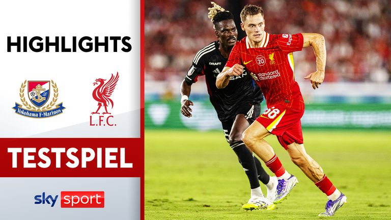 Der FC Liverpool gewinnt sein Testspiel gegen Yokohama F. Marinos mit 3:1. Florian Wirtz traf zum zwischenzeitlichen 1:1.