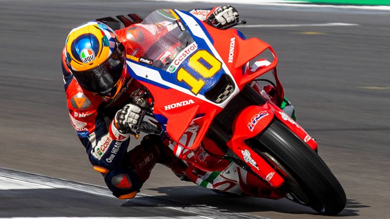 Luca Marini kehrt auf dem Sachsenring zurück.