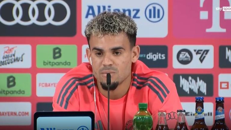 Luis Diaz wird am Donnerstag beim FC Bayern vorgestellt.