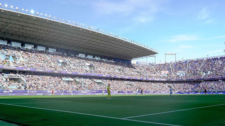 Im Stadion La Rosaleda von Malaga wird bei der WM 2030 kein Spiel ausgetragen.