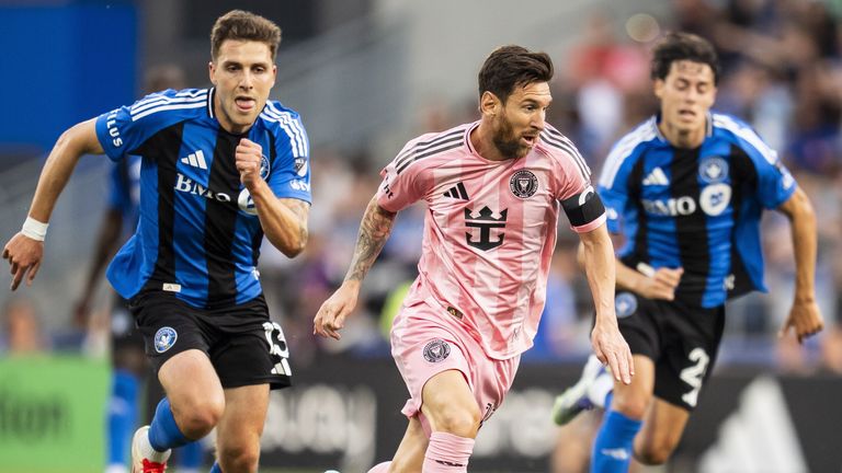 Lionel Messi trifft in Montreal doppelt.