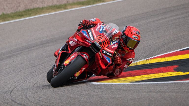Sieger des Sachenrings ist erneut Marc Marquez. 