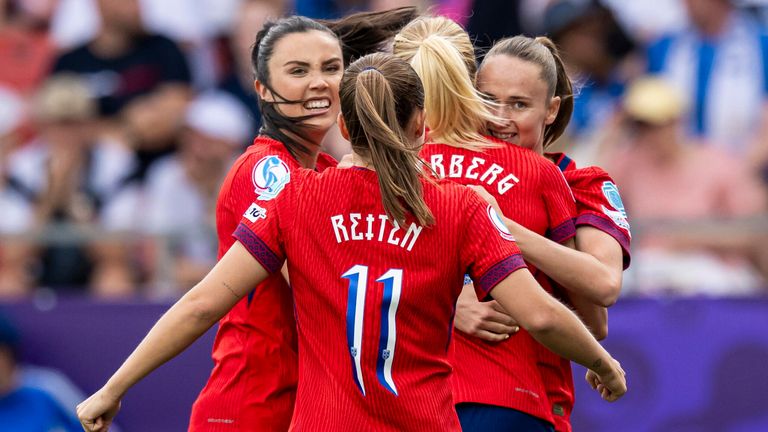Norwegen gewinnt gegen Finnland.