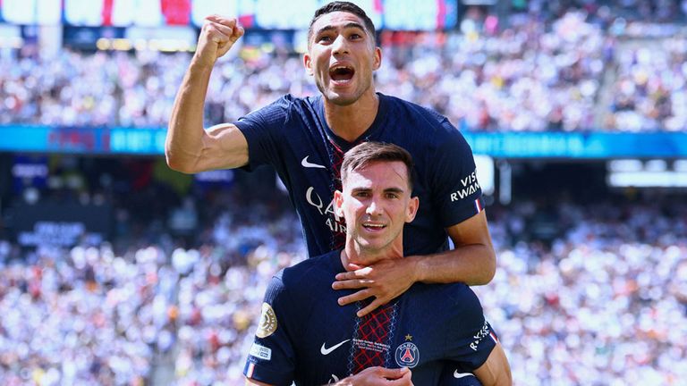 Champions-League-Sieger Paris Saint-Germain trifft im Finale auf den FC Chelsea.