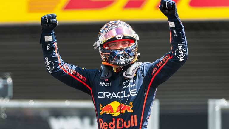 Max Verstappen hat in Spa in den Sprint gewonnen.