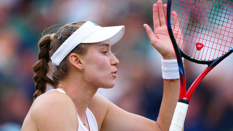Jelena Rybakina ist in Wimbledon gescheitert.