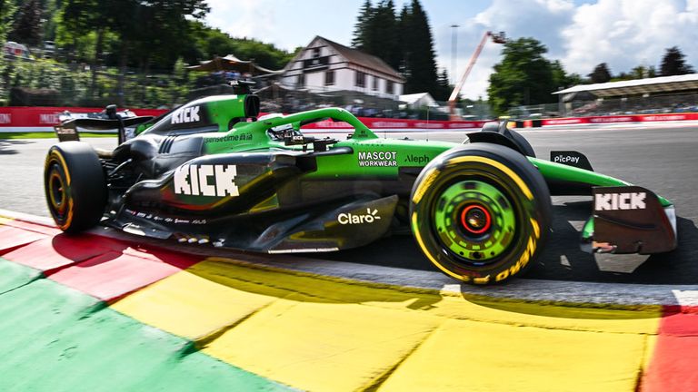 Nico Hülkenberg schaffte es mit seinem Sauber im Spa-Qualifying nur auf P14.