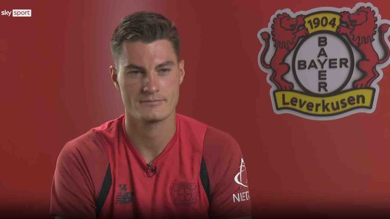 Sky Sport spricht exklusiv mit Leverkusens Patrik Schick über die Top-Abgänge und einen Neuzugang.