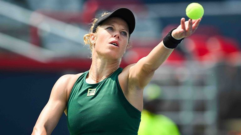 Laura Siegemund verliert gegen Madison Keys in Montreal.
