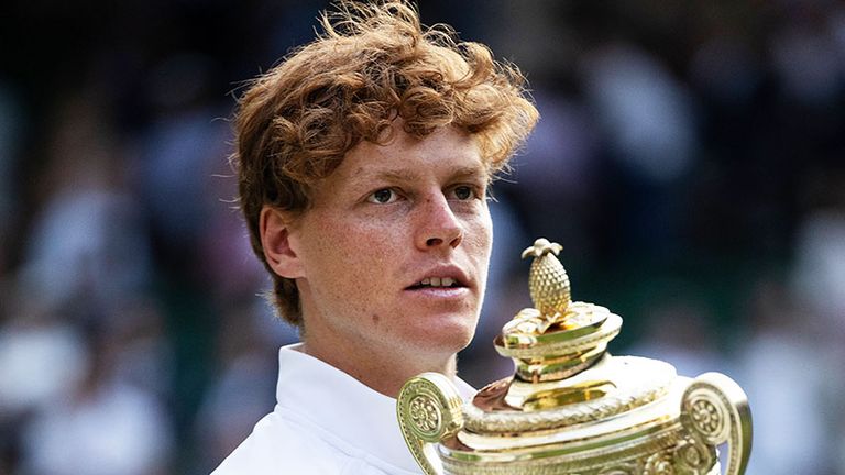 Jannik Sinner hat zuletzt Wimbledon gewonnen.