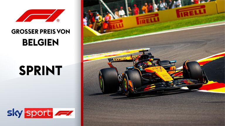 Max Verstappen profitiert im Sprint von Belgien von seinem herausragenden Start und kann diese Führung gegen die beiden McLaren-Piloten Oscar Piastri und Lando Norris bis ins Ziel verteidigen.