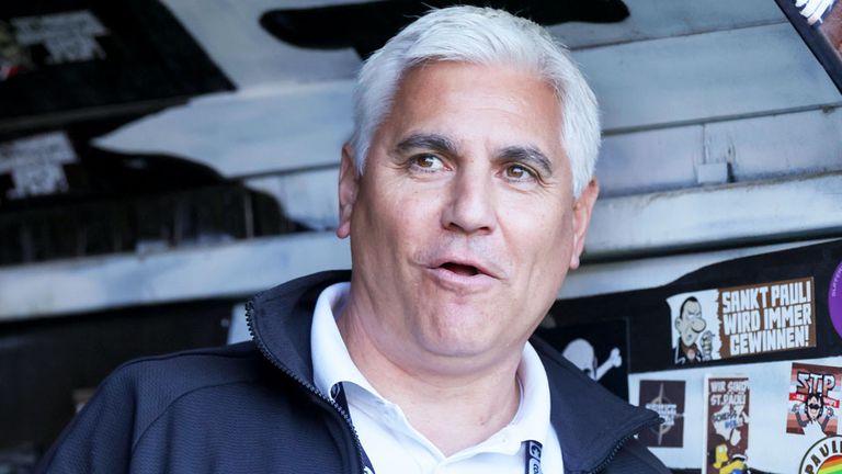 Andreas Bornemann ist seit 2019 Geschäftsleiter Sport beim FC St. Pauli.