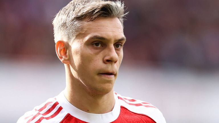 Arsenals Leandro Trossard wird mit dem FC Bayern in Verbindung gebracht.