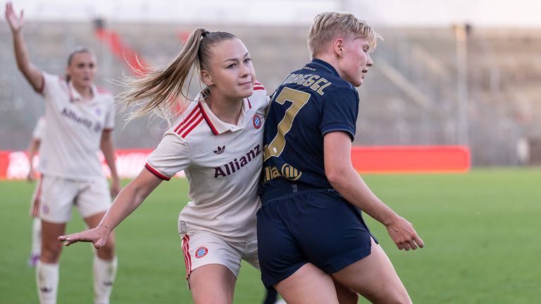 Weronika Zawistowska (l.) verlässt den FC Bayern München in Richtung 1. FC Köln.