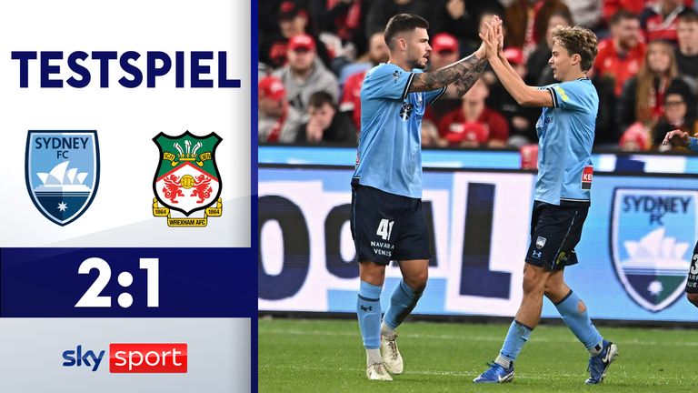 FC Wrexham - Sydney FC: Testspiel-Highlights