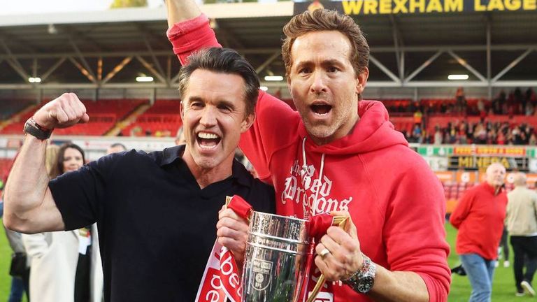 Geht die unfassbare Erfolgsgeschichte des AFC Wrexham auch in der zweiten englischen Liga weiter? 