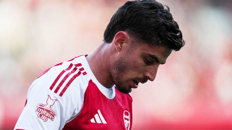 Arsenal-Star Kai Havertz musste sich nach seiner Knie-Verletzung gegen United einer OP unterziehen. 