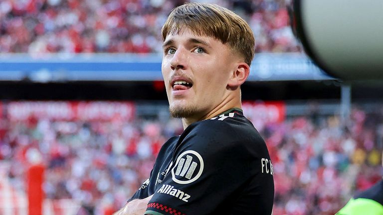 Lennart Karl stammt aus der Jugend des FC Bayern.