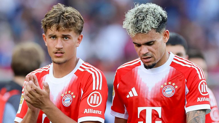 Tom Bischof (l.) und Luis Diaz sind in diesem Sommer zum FC Bayern gewechselt.