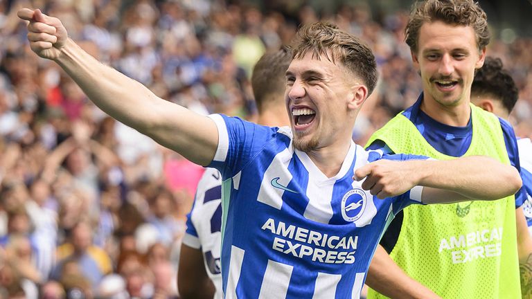 Brajan Gruda avanciert bei Brighton & Hove Albion zum Matchwinner.