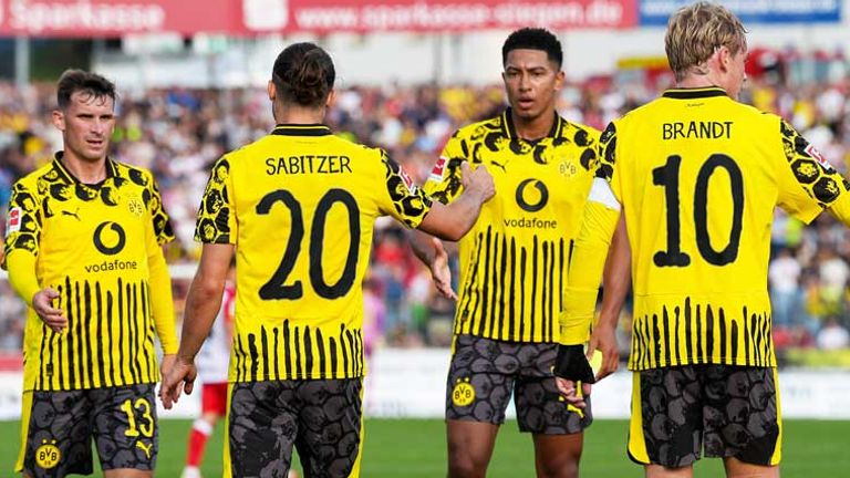 Groß, Sabitzer, Bellingham, Brandt (v.l.): Auf wen setzte Niko Kovac im Mittelfeld des BVB?