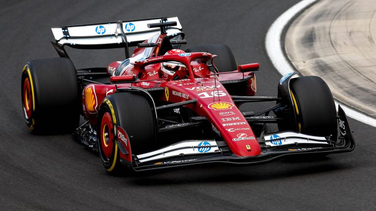 Charles Leclerc im Ferrari holt überraschend die Pole Position beim GP von Ungarn.
