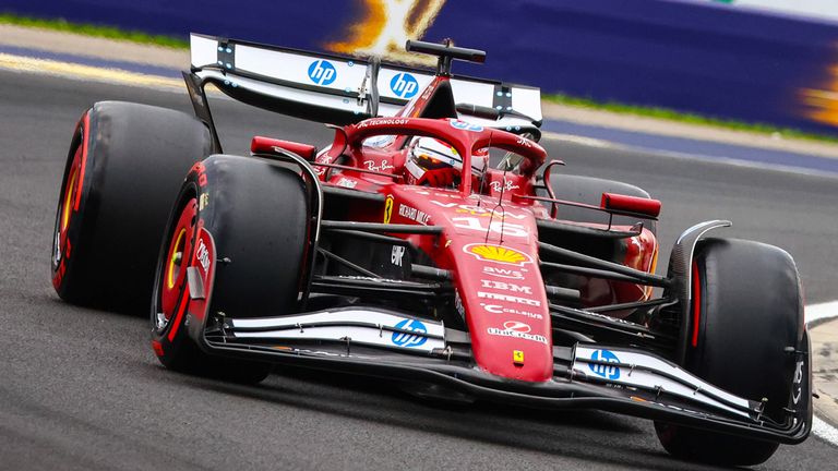 Charles Leclerc startet beim GP von Ungarn von der Pole Position.