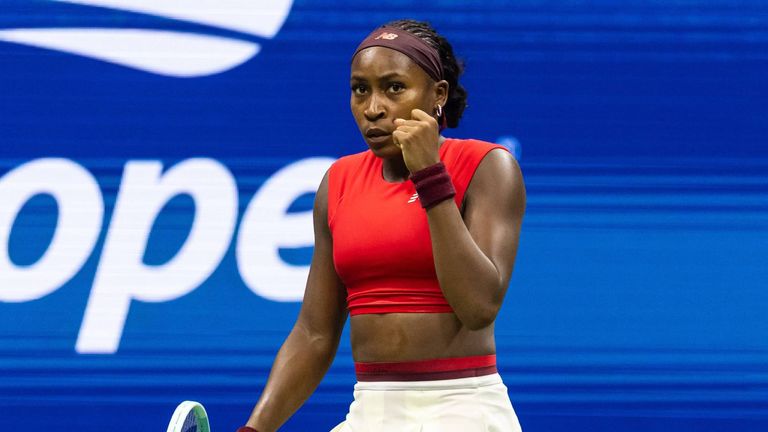 Publikumsliebling Gauff musste gegen Ajla Tomljanovic mächtig kämpfen.