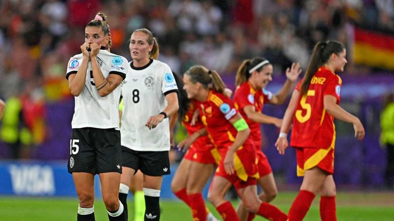 Im Halbfinale der EM 2025 unterlagen die DFB-Frauen dem Team aus Spanien.