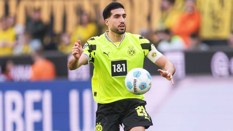 Emre Can wird dem BVB bei RWE fehlen.