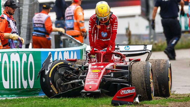Lewis Hamilton erlebte in Ferrari in den Niederlanden ein Wochenende zum Vergessen.