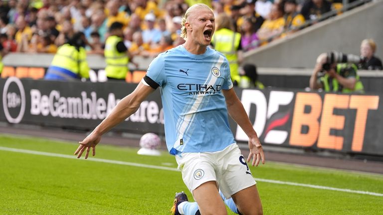 Erling Haaland führte Manchester City auf die Siegerstraße.