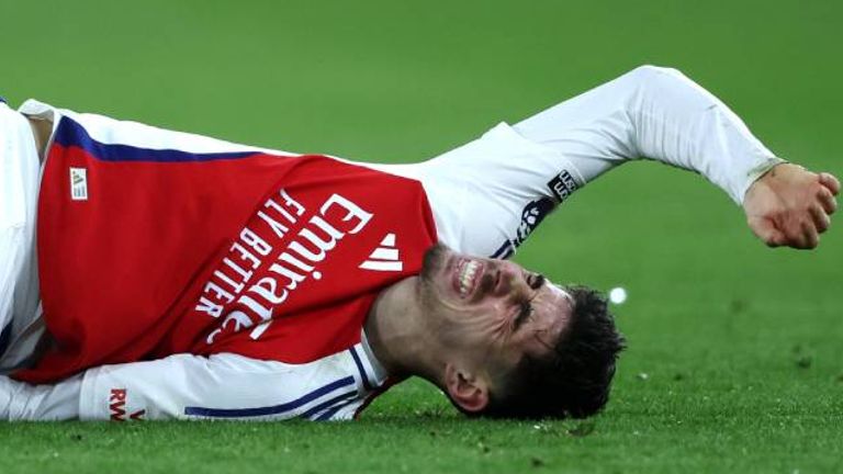 Kai Havertz vom FC Arsenal fällt vorerst aus.