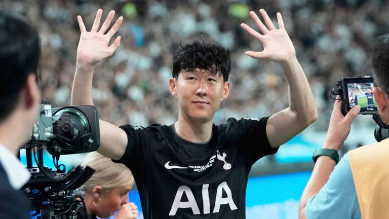 Heung-min Son wechselt von Tottenham nach Los Angeles.