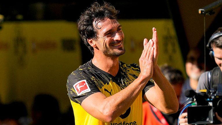 Mats Hummels wurde im August im Rahmen eines Testspiels von Borussia Dortmund verabschiedet.