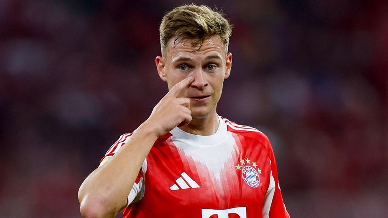 Joshua Kimmich zeigte sich nach dem starken Auftakt der Bayern hochzufrieden. 