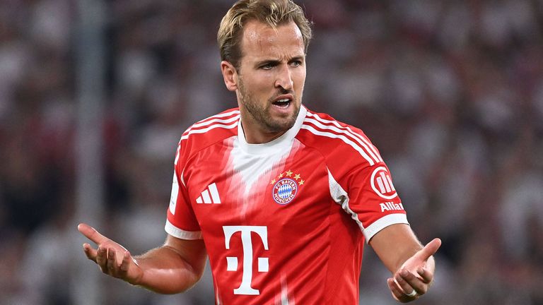 Harry Kane traf in Stuttgart zur Münchner Führung.