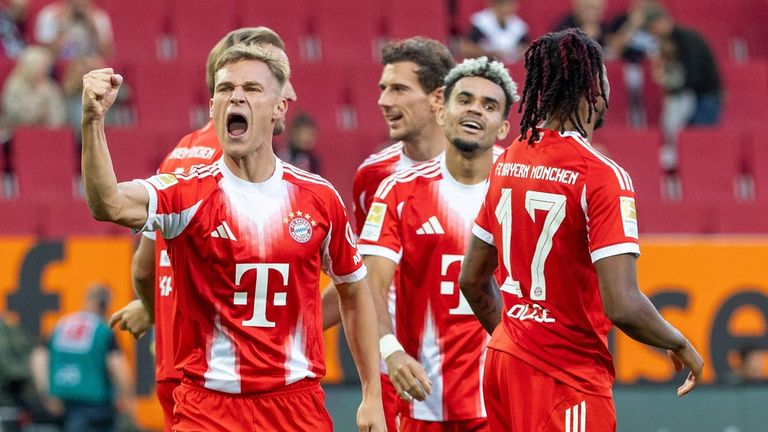 Der FC Bayern feiert einen knappen Auswärtserfolg in Augsburg.