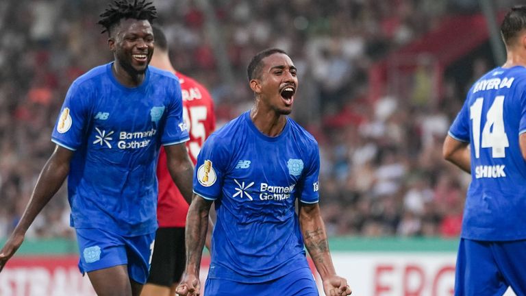 Arthur darf jubeln: Bayer Leverkusen besteht seine Pflichtaufgabe in Großaspach.