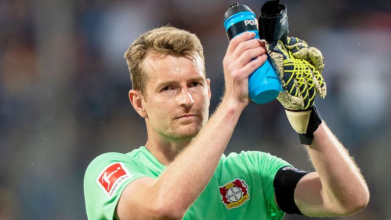 Lukas Hradecky steht vor einem Wechsel von Leverkusen nach Monaco.