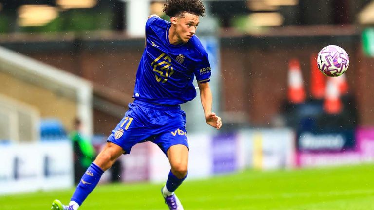 Maghnes Akliouche spielt seit 2022 bei der AS Monaco.