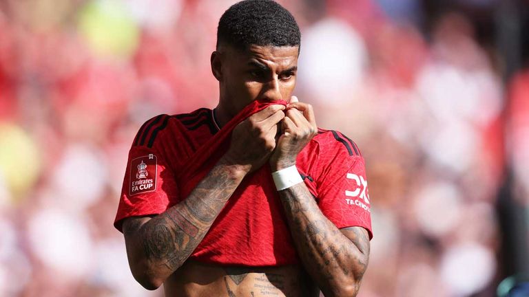 Marcus Rashford wurde von Manchester United an den FC Barcelona ausgeliehen.