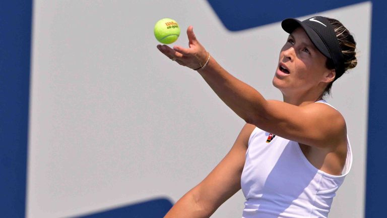 Tatjana Maria feiert einen souveränen Auftaktsieg in Cincinnati.