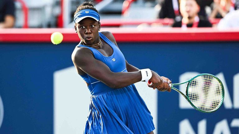 Victoria Mboko besiegt Elena Rybakina im Halbfinale von Montreal.
