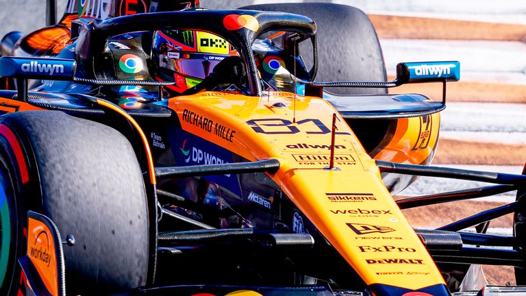 Oscar Piastri (McLaren) in Zandvoort.