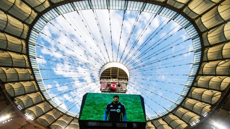 Im BC Place Stadium wird Thomas Müller künftig die Heimspiele mit seinen Vancouver Whitecaps bestreiten. 