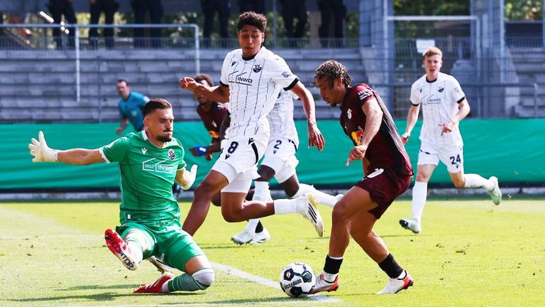 RB Leipzig feiert einen knappen Sieg in Sandhausen. 