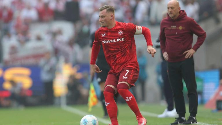 Der FC Kaiserslautern spielt gegen Hannover 96.