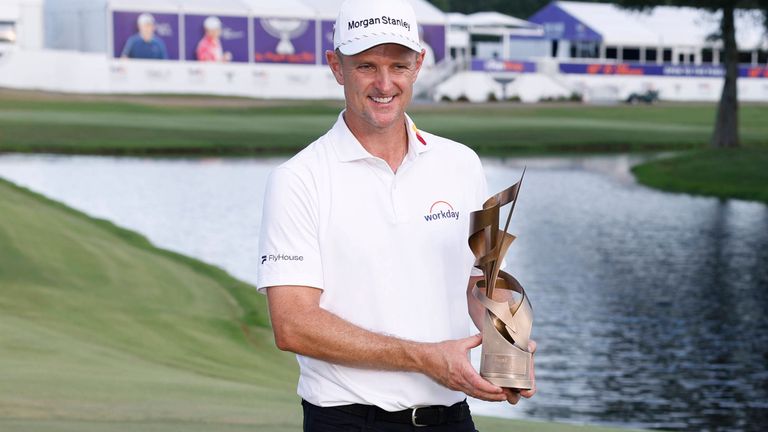 Justin Rose gewinnt sein zwölftes Turnier auf der PGA-Tour. 